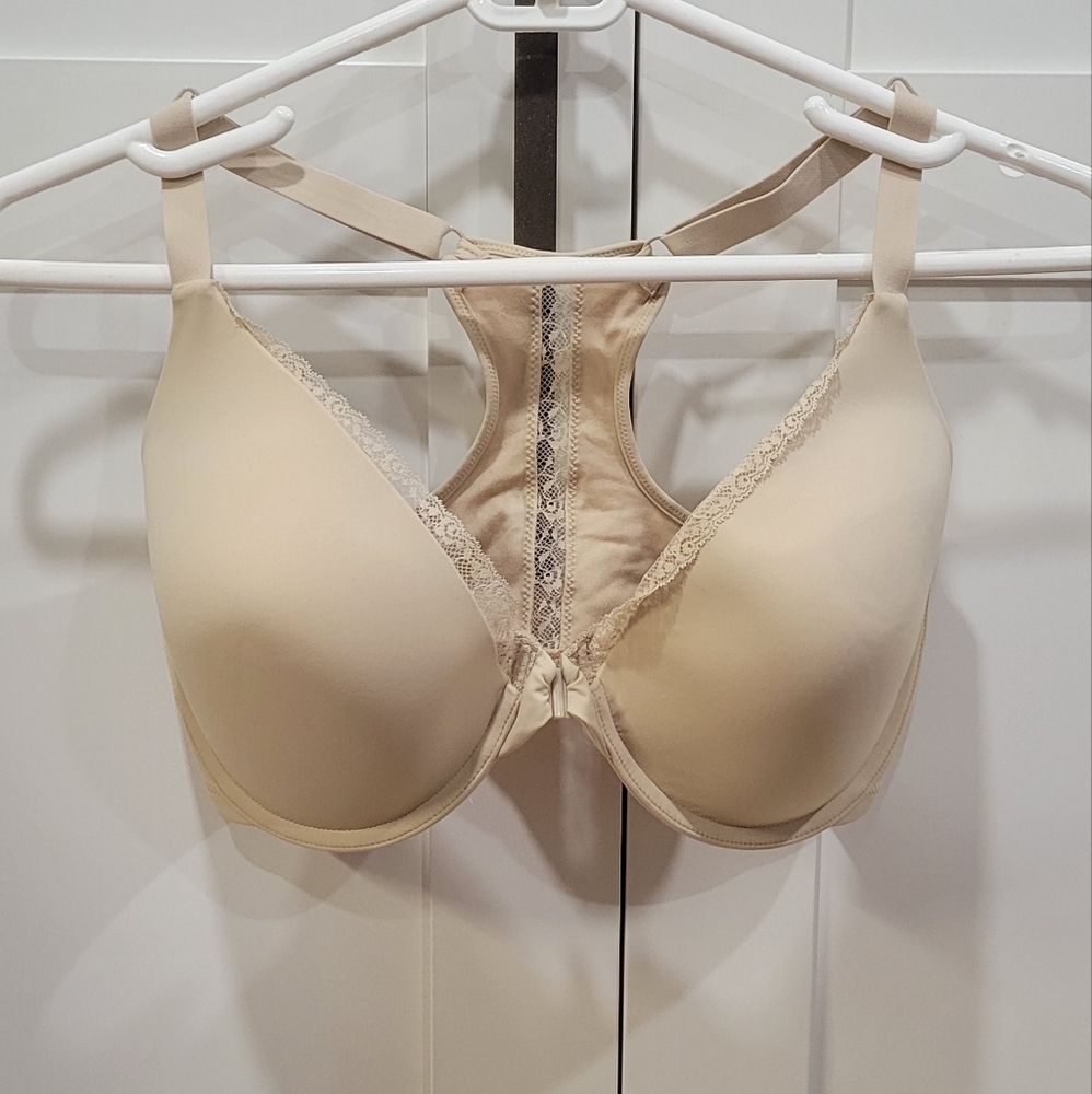 Maidenform racerback front closure bra